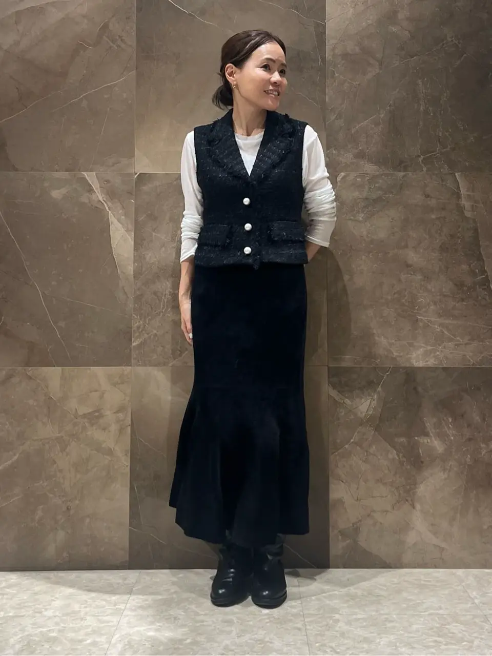 GRACE CONTINENTAL 穐山　香織 コーディネート画像