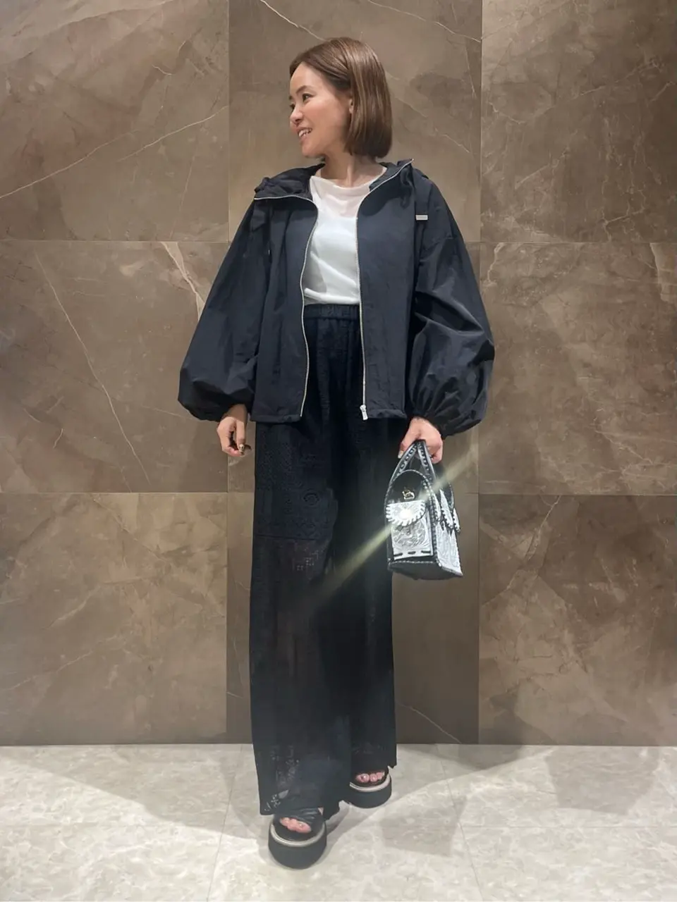 GRACE CONTINENTAL 穐山　香織 コーディネート画像