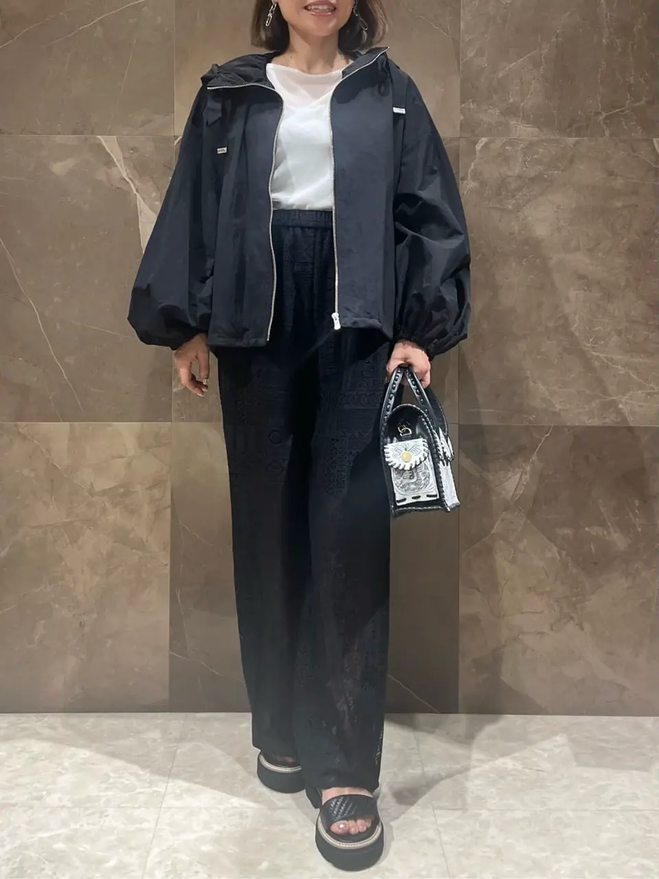 GRACE CONTINENTAL 穐山　香織 コーディネート画像