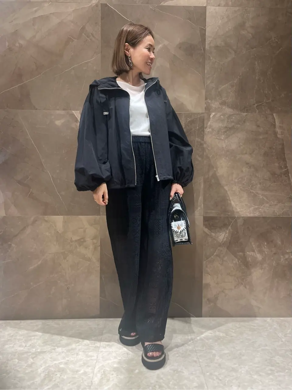 GRACE CONTINENTAL 穐山　香織 コーディネート画像