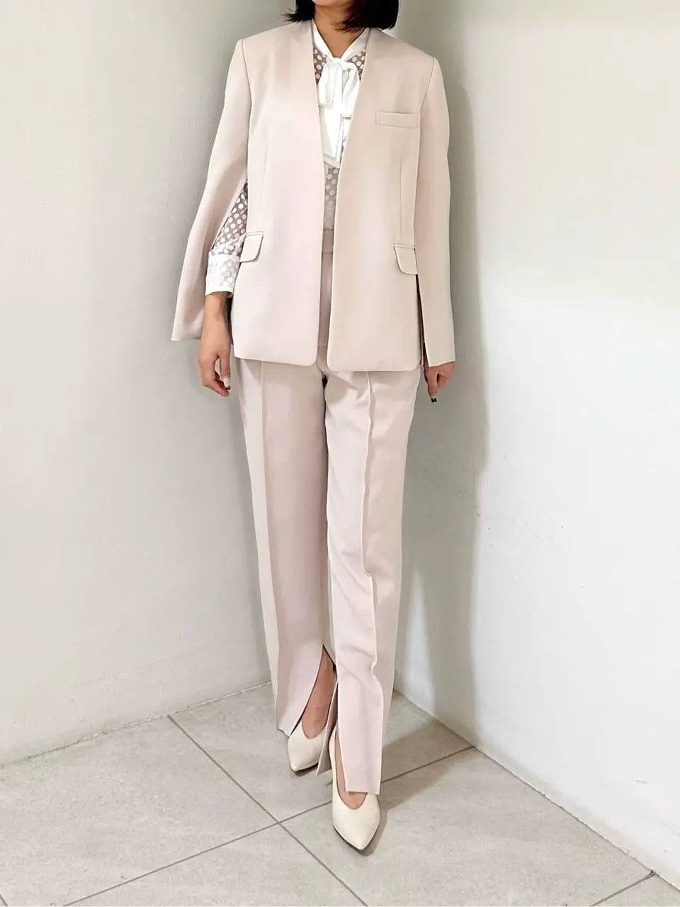 GRACE CONTINENTAL MORITA AI コーディネート画像