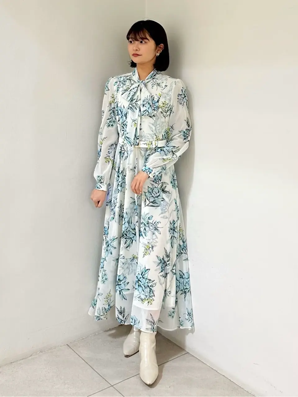 GRACE CONTINENTAL MORITA AI コーディネート画像