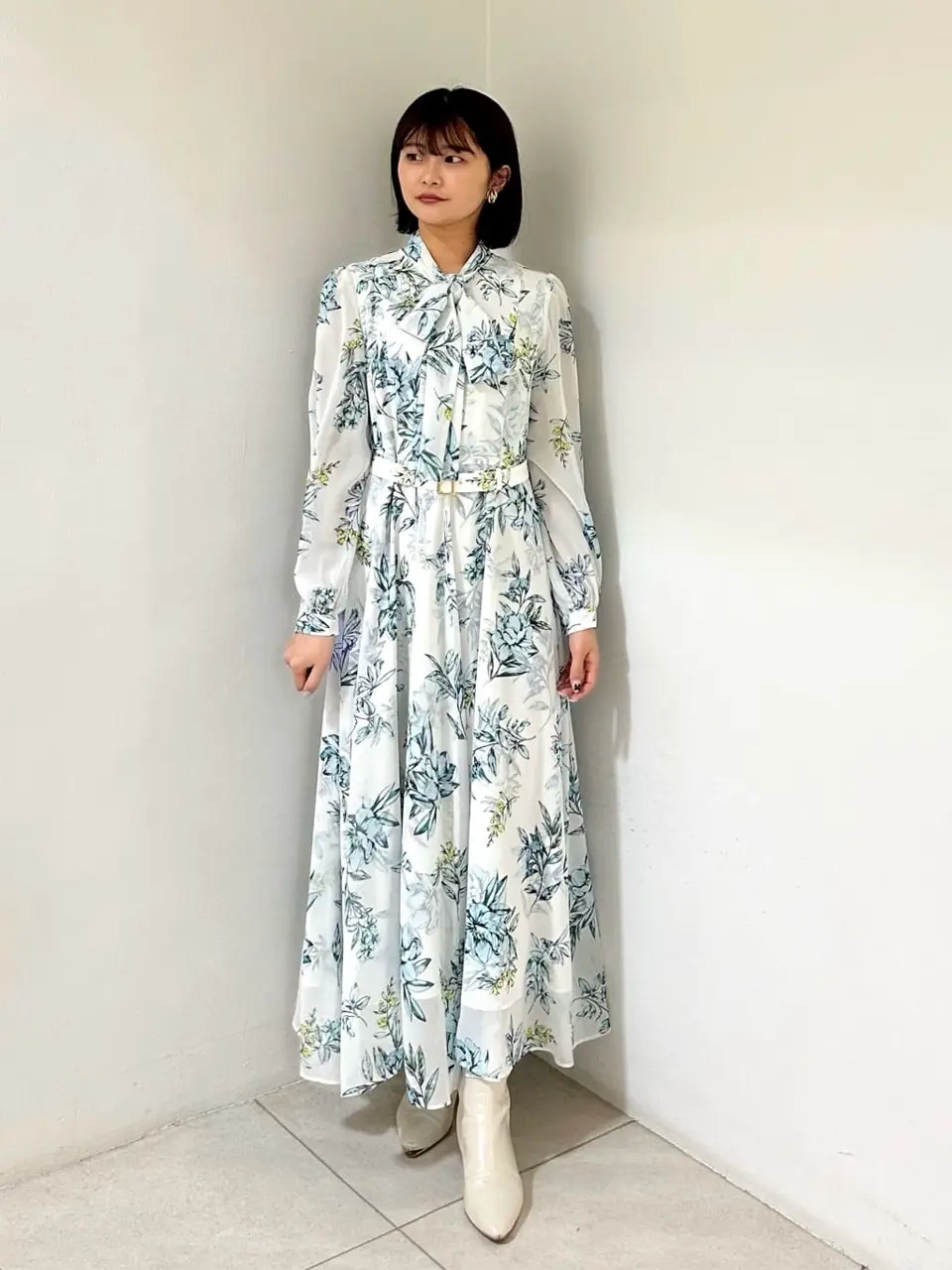 GRACE CONTINENTAL MORITA AI コーディネート画像