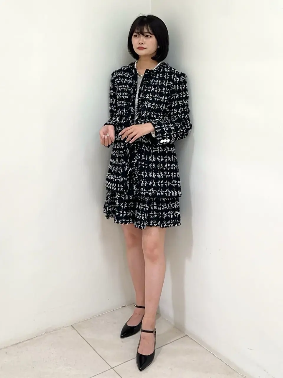 GRACE CONTINENTAL MORITA AI コーディネート画像