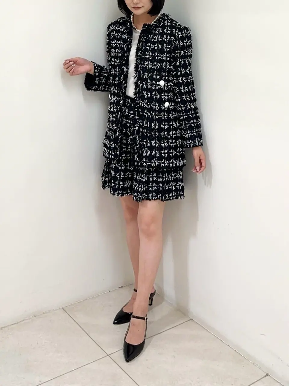 GRACE CONTINENTAL MORITA AI コーディネート画像