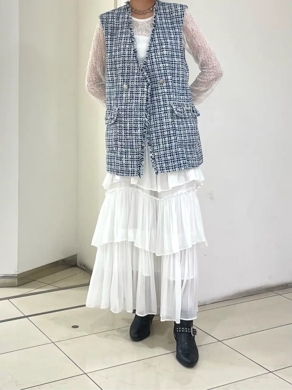 GRACE CONTINENTAL yoshi コーディネート画像