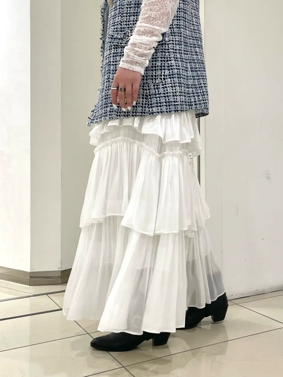 GRACE CONTINENTAL yoshi コーディネート画像