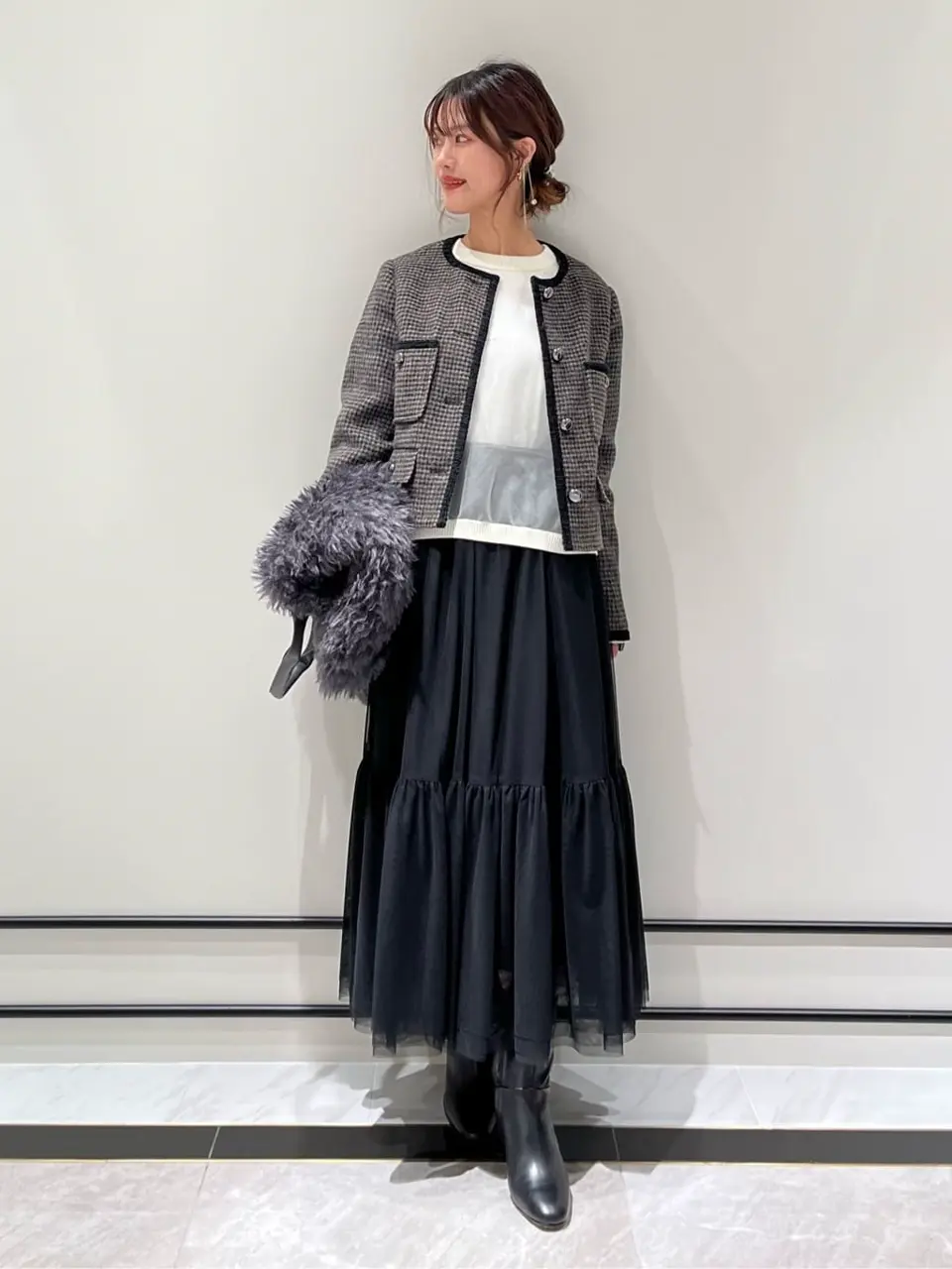 GRACE CONTINENTAL A.Kameyama コーディネート画像