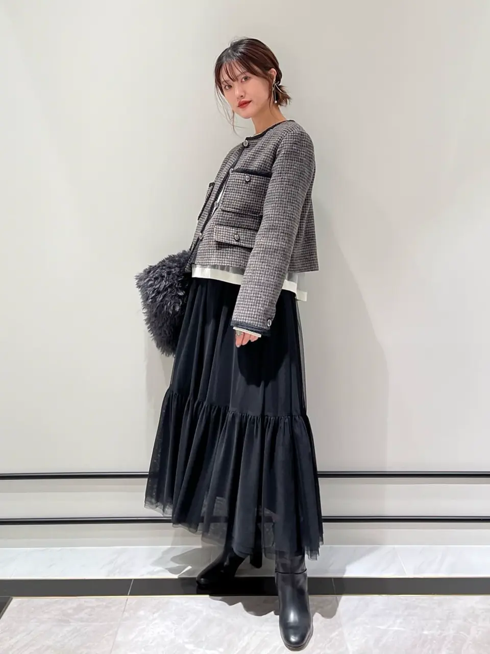 GRACE CONTINENTAL A.Kameyama コーディネート画像