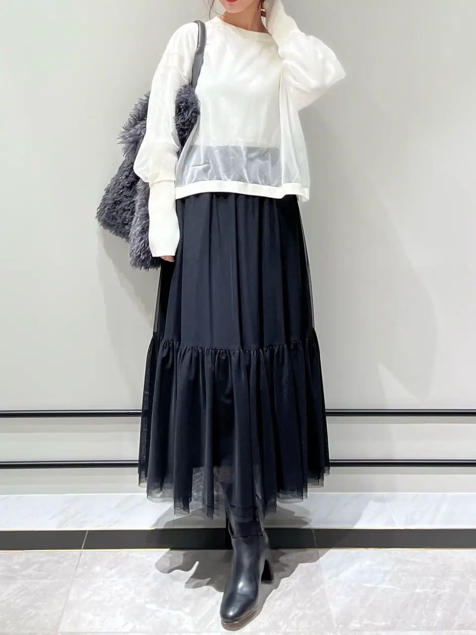 GRACE CONTINENTAL A.Kameyama コーディネート画像