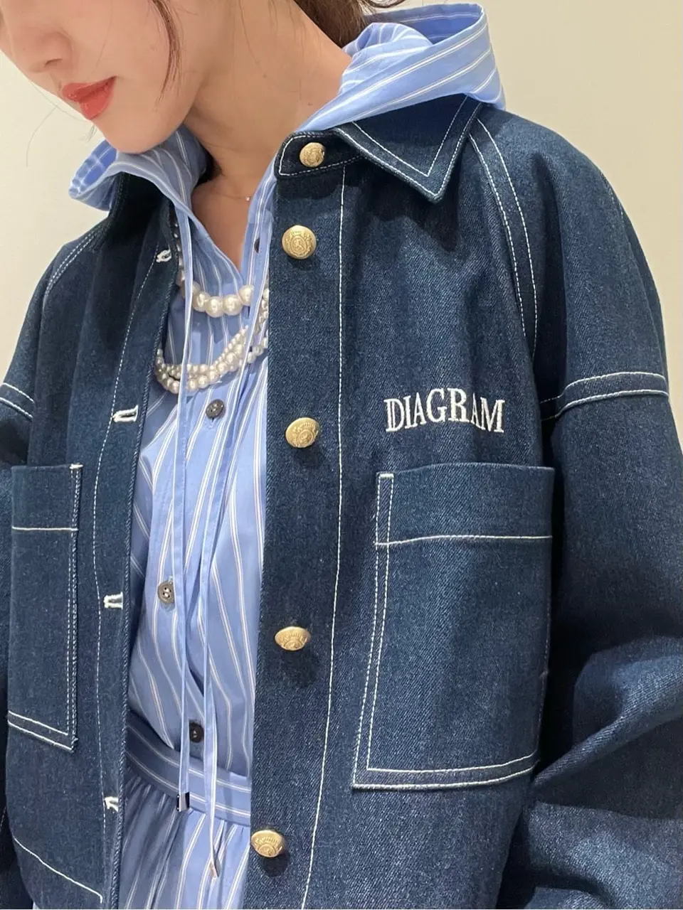 GRACE CONTINENTAL A.Kameyama コーディネート画像