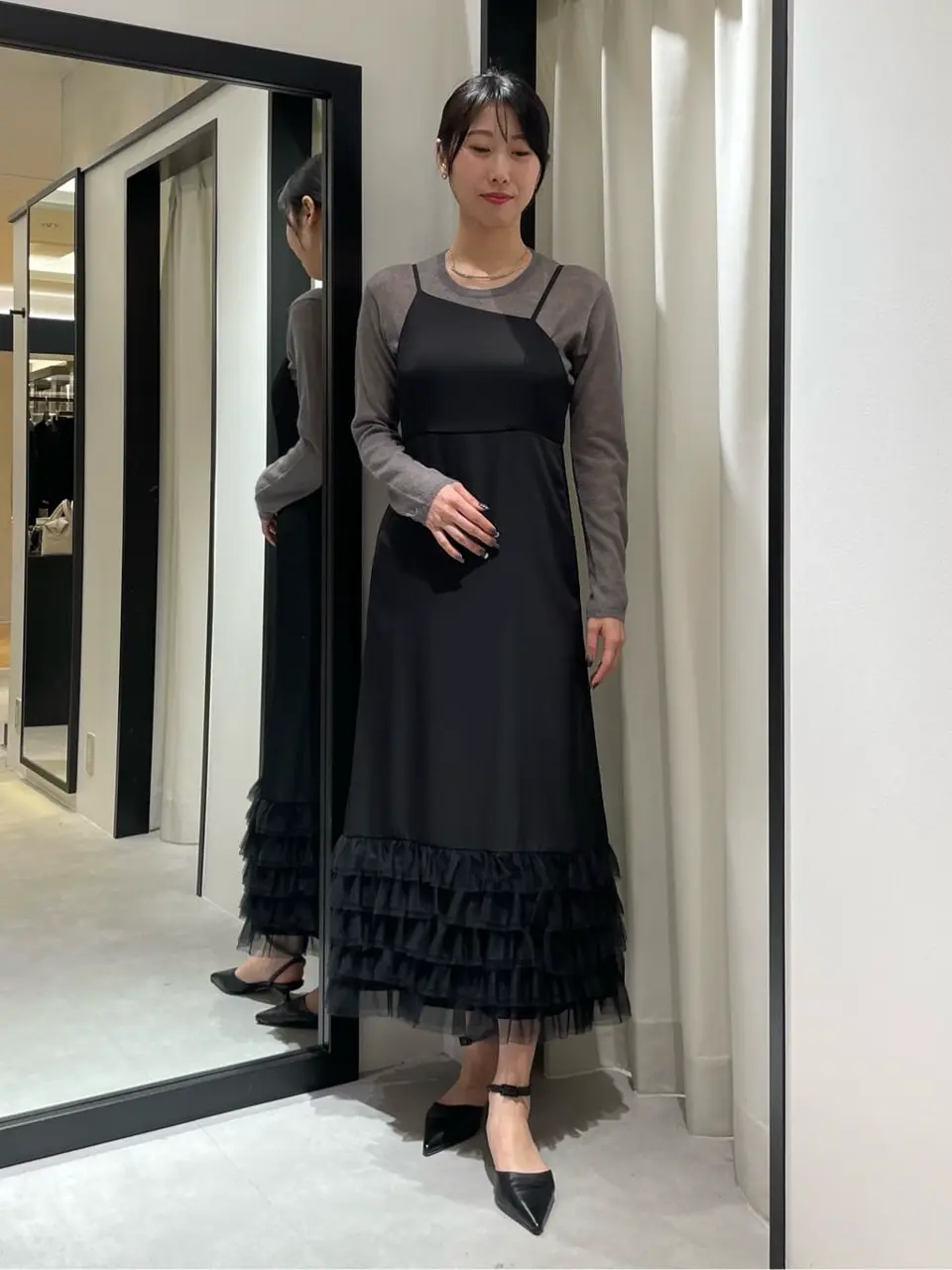 GRACE CONTINENTAL 端場　わかな コーディネート画像