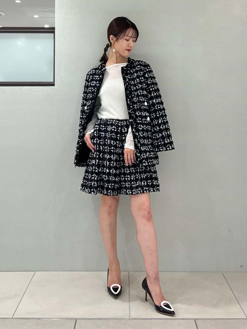 GRACE CONTINENTAL A.Kameyama コーディネート画像