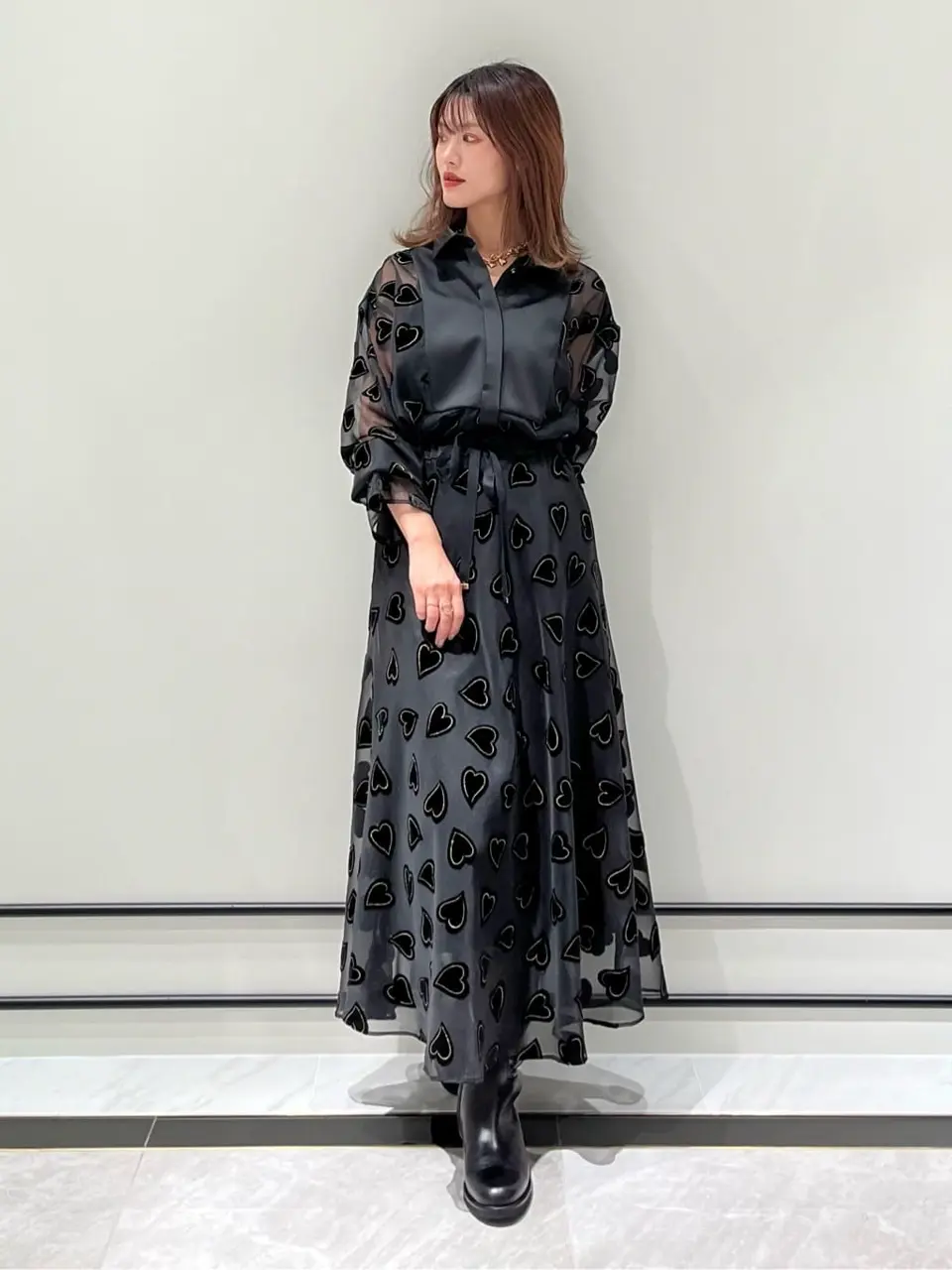 GRACE CONTINENTAL A.Kameyama コーディネート画像