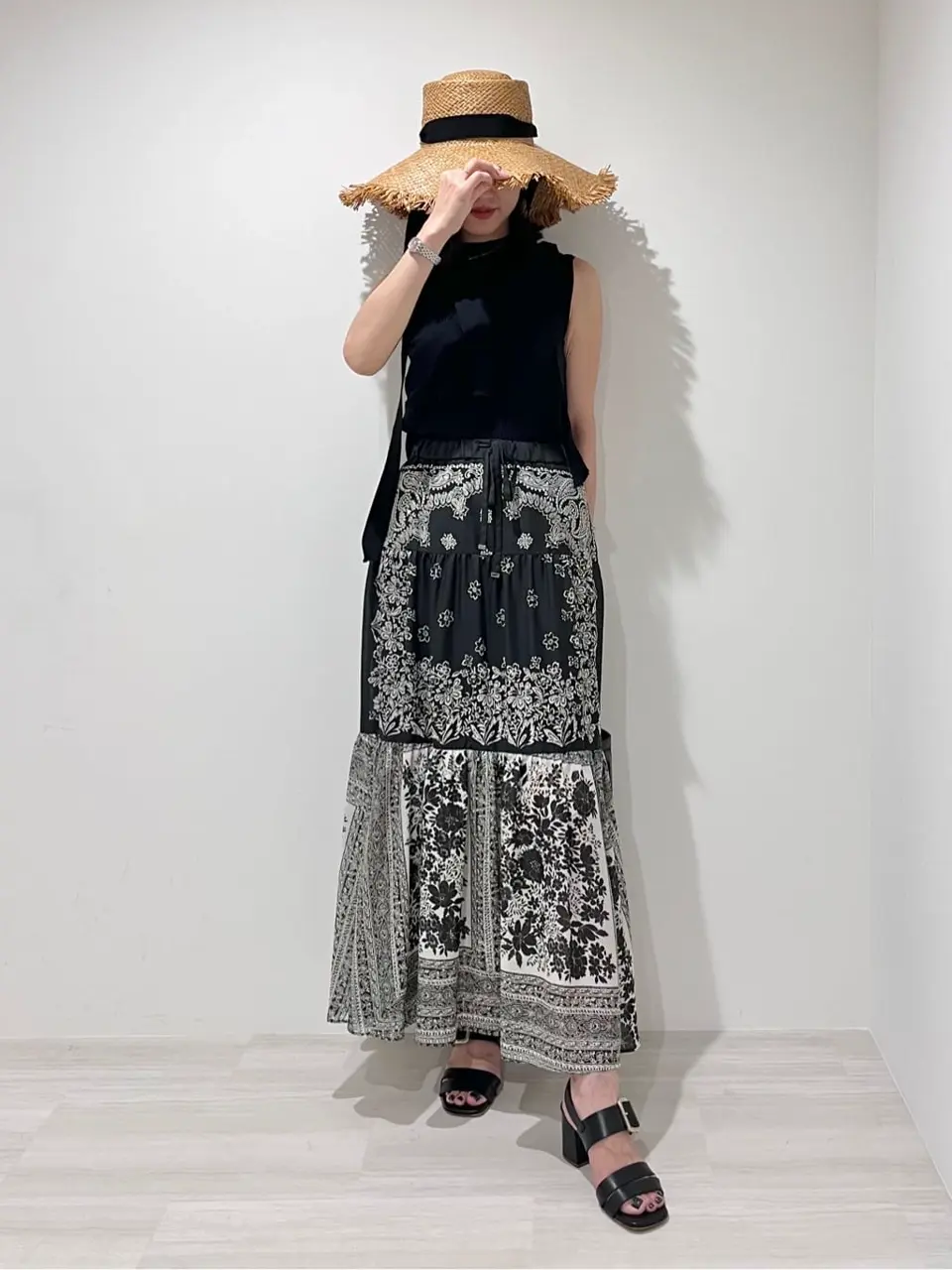 GRACE CONTINENTAL A.Kameyama コーディネート画像