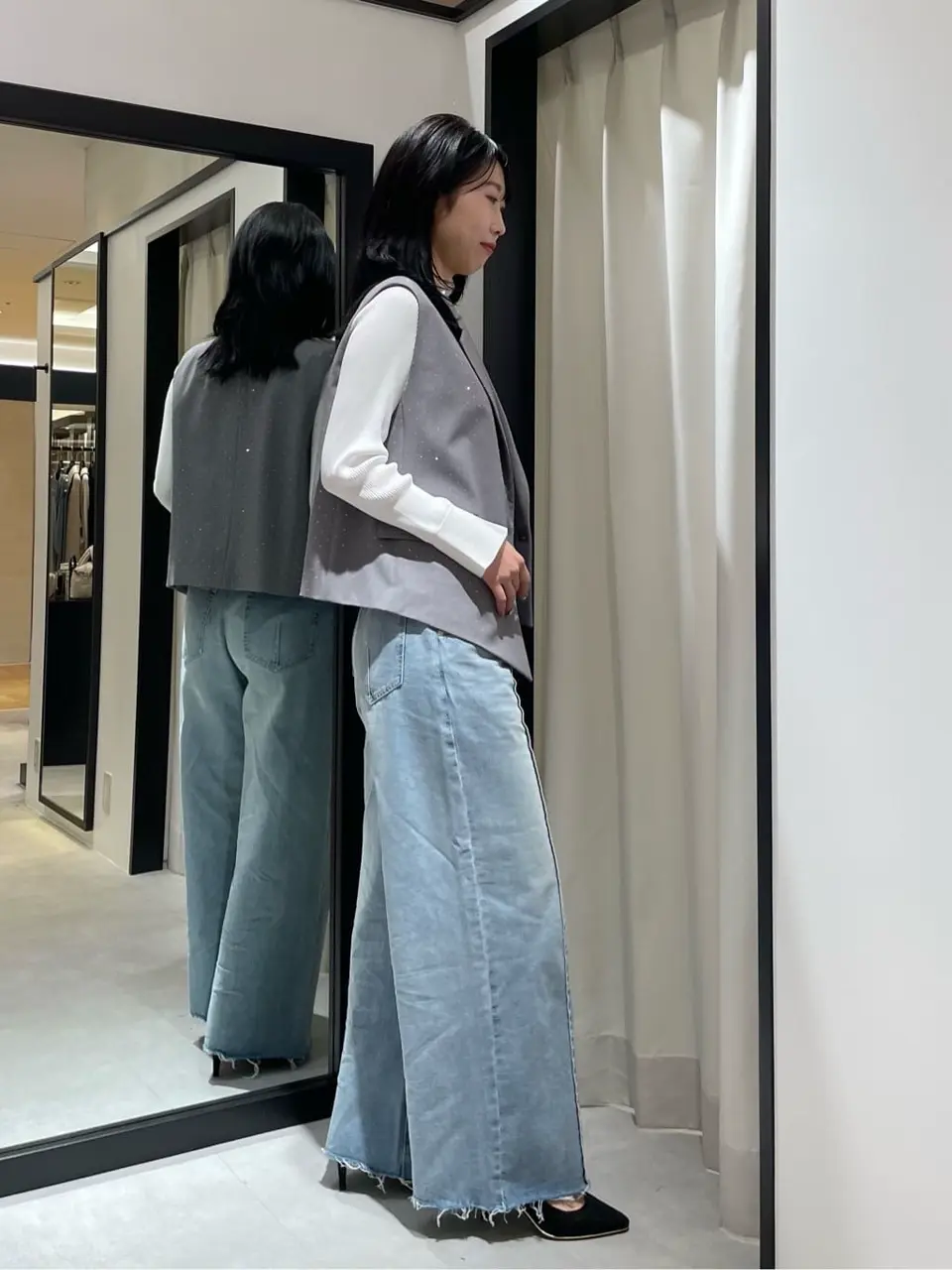 GRACE CONTINENTAL 端場　わかな コーディネート画像