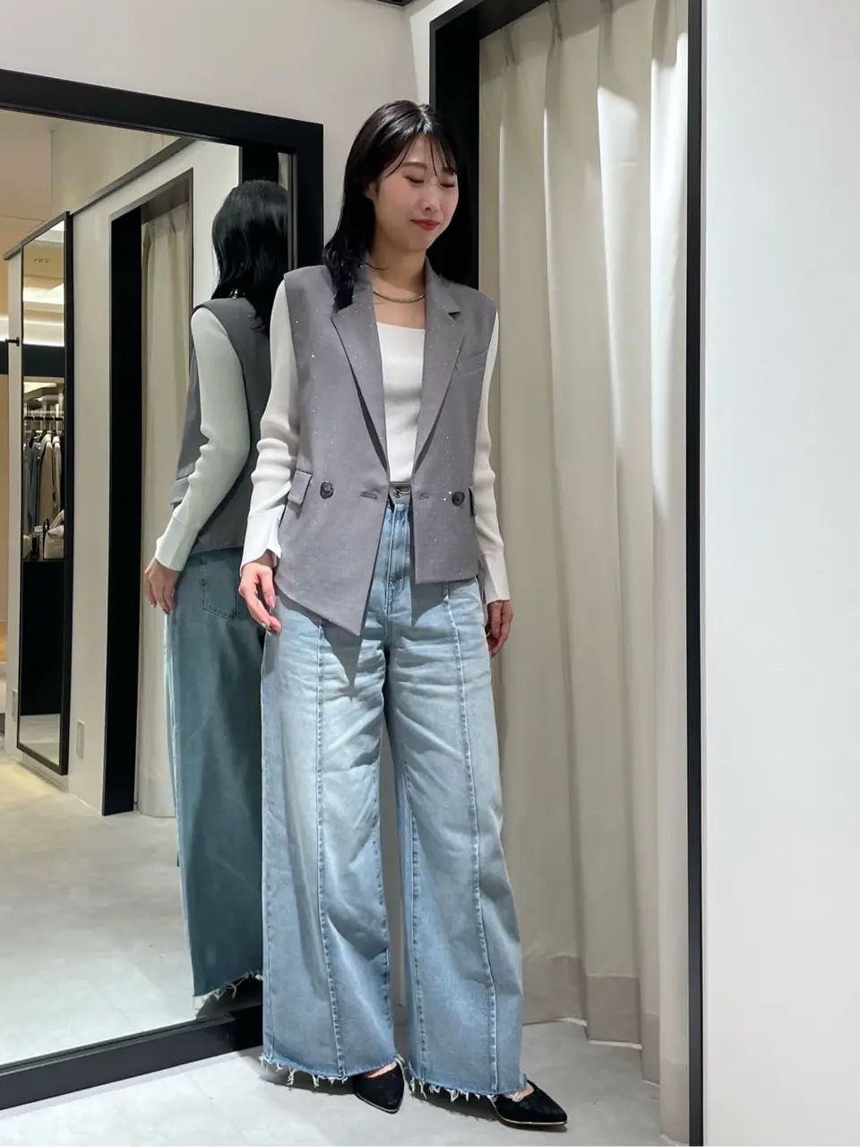 GRACE CONTINENTAL 端場　わかな コーディネート画像