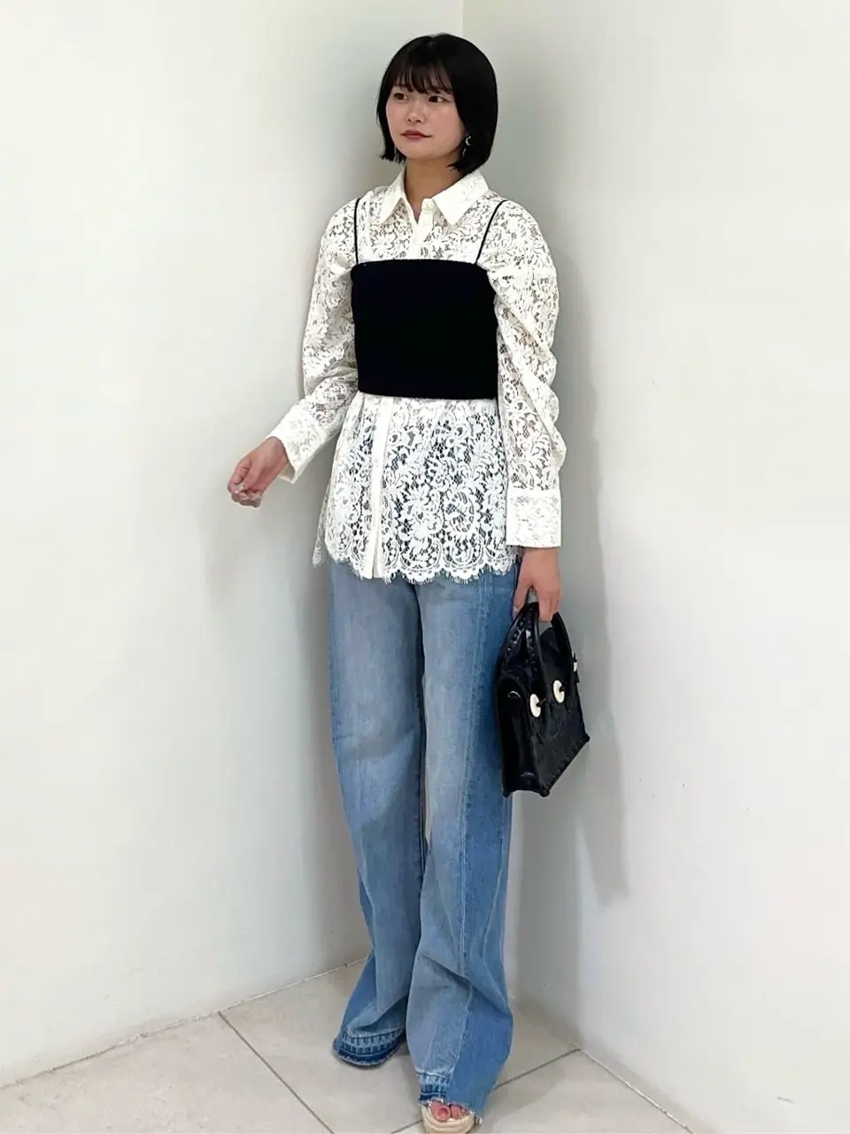 GRACE CONTINENTAL MORITA AI コーディネート画像