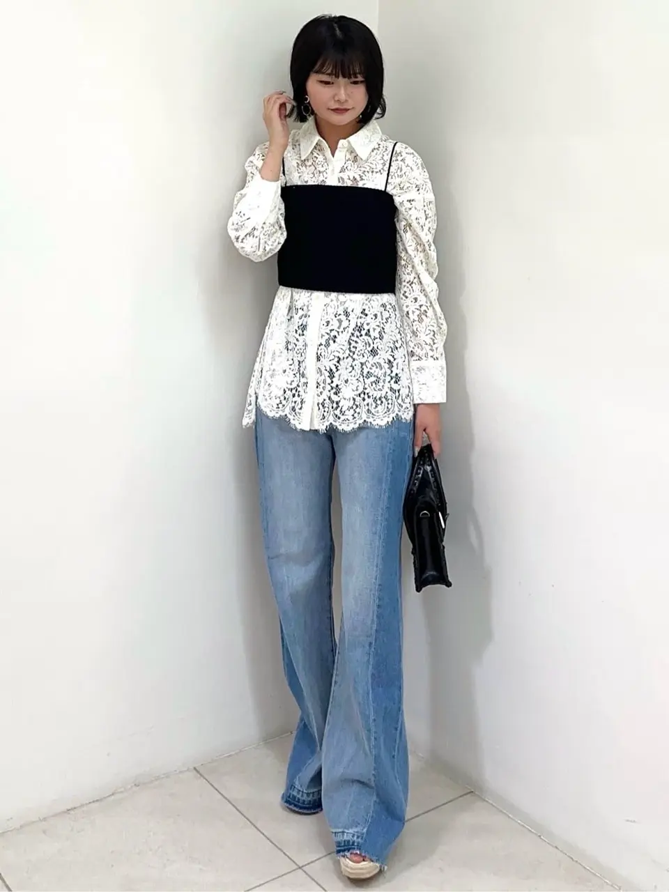 GRACE CONTINENTAL MORITA AI コーディネート画像