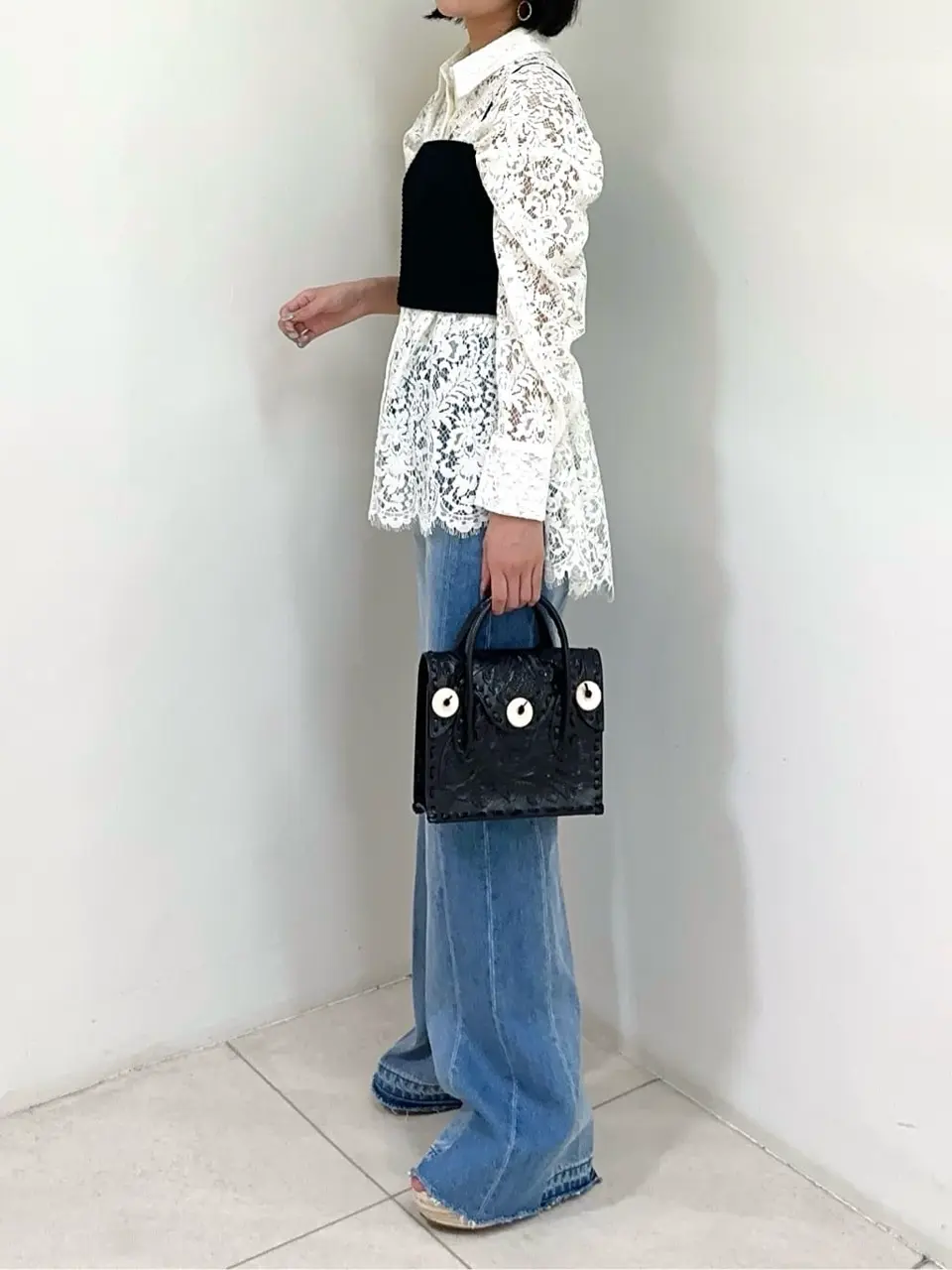 GRACE CONTINENTAL MORITA AI コーディネート画像