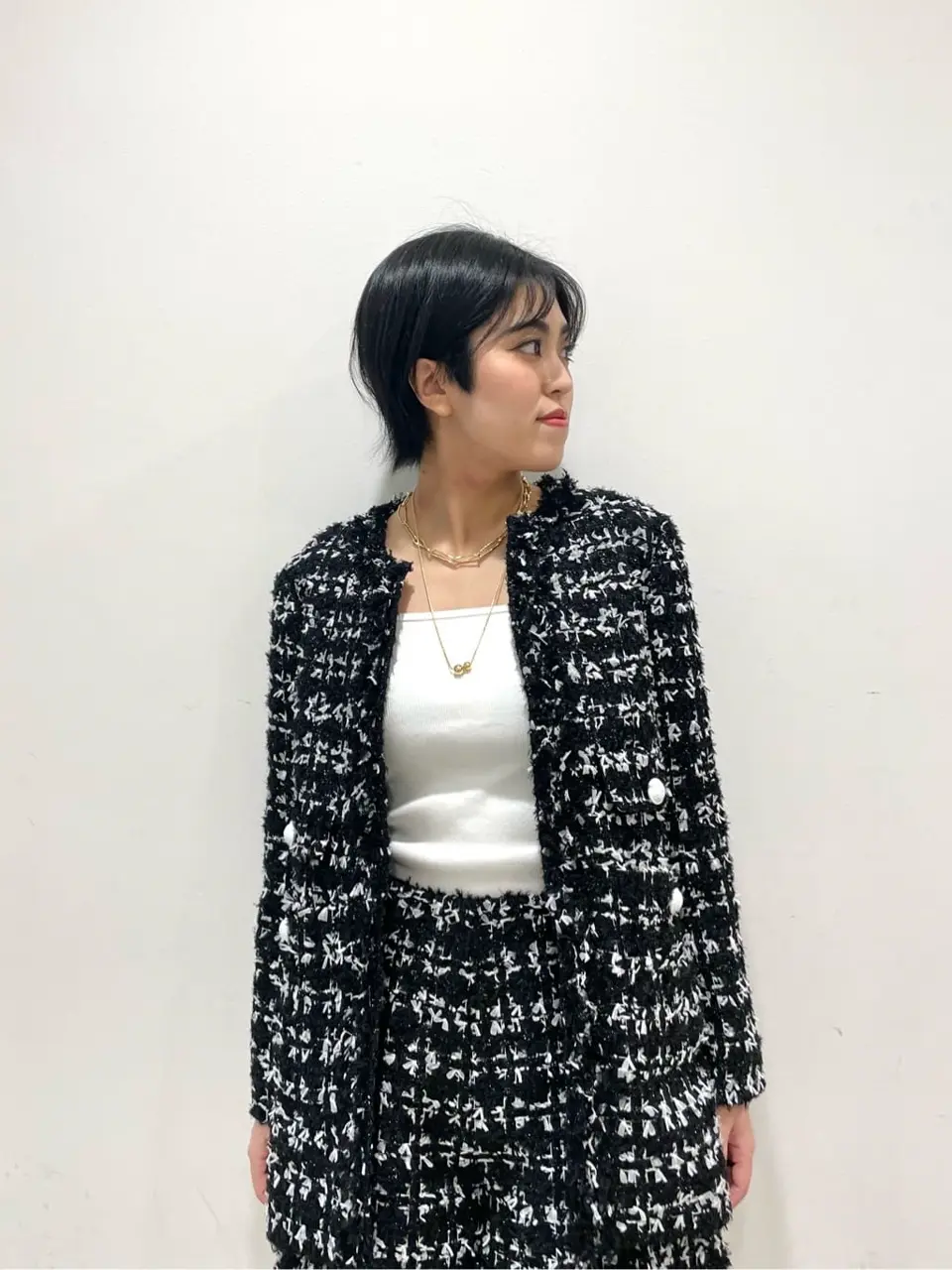 GRACE CONTINENTAL yoshi コーディネート画像