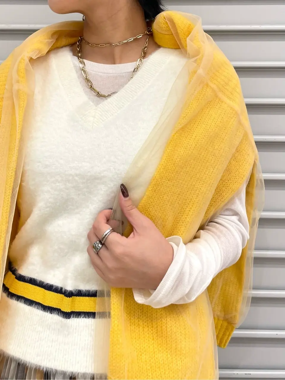 GRACE CONTINENTAL yoshi コーディネート画像