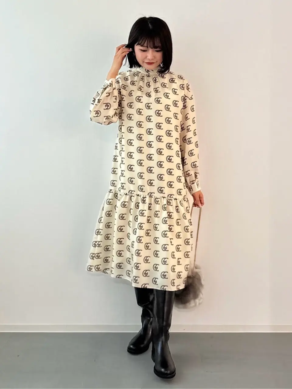 GRACE CONTINENTAL MORITA AI コーディネート画像