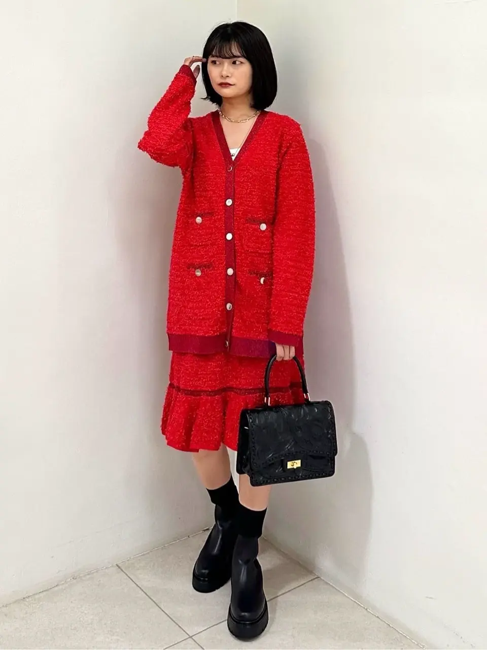 GRACE CONTINENTAL MORITA AI コーディネート画像