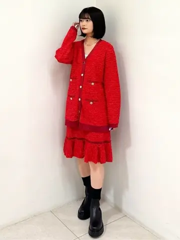 GRACE CONTINENTAL MORITA AI コーディネート画像