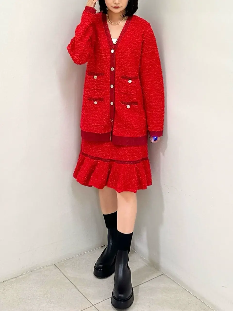 GRACE CONTINENTAL MORITA AI コーディネート画像