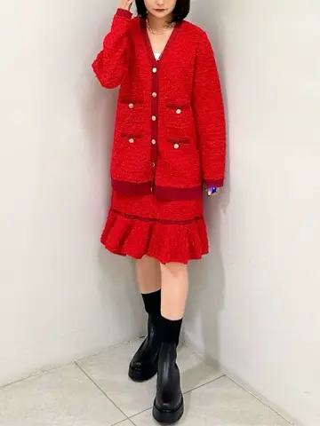 GRACE CONTINENTAL MORITA AI コーディネート画像