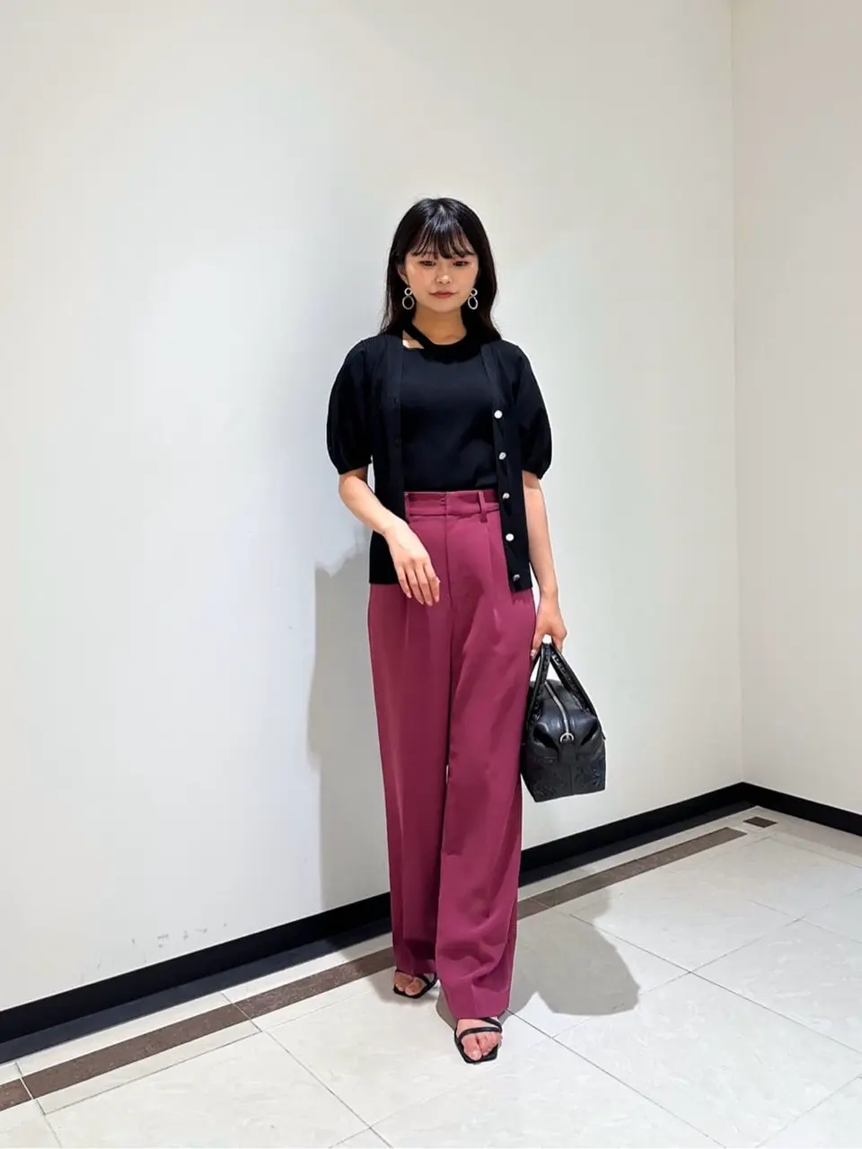 GRACE CONTINENTAL MORITA AI コーディネート画像