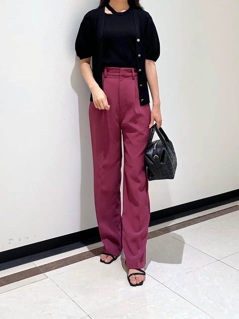 GRACE CONTINENTAL MORITA AI コーディネート画像