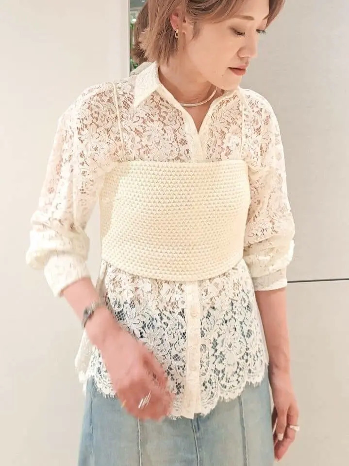 GRACE CONTINENTAL 今野　志保 コーディネート画像