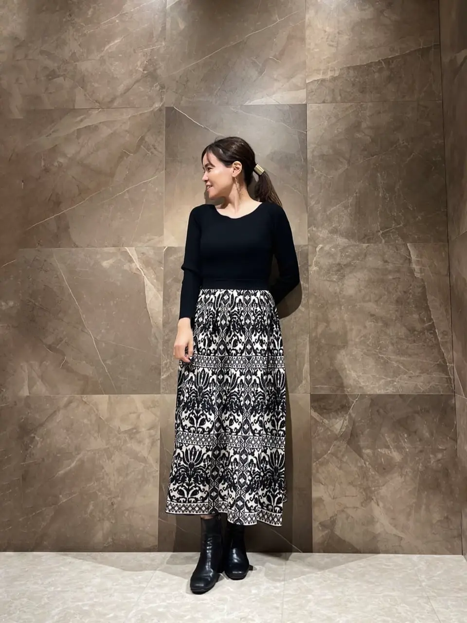 GRACE CONTINENTAL 穐山　香織 コーディネート画像