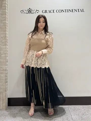 GRACE CONTINENTAL MOMOKO コーディネート画像