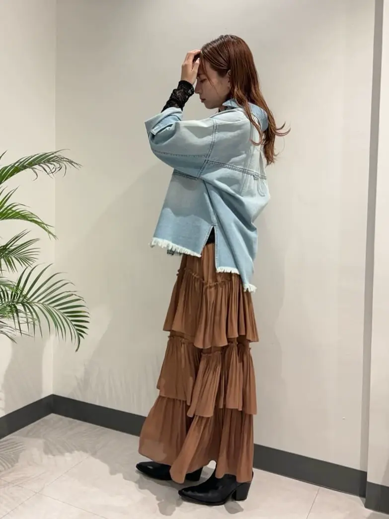 GRACE CONTINENTAL Hikaru Okada コーディネート画像