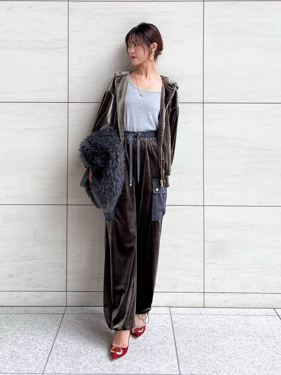 GRACE CONTINENTAL A.Kameyama コーディネート画像