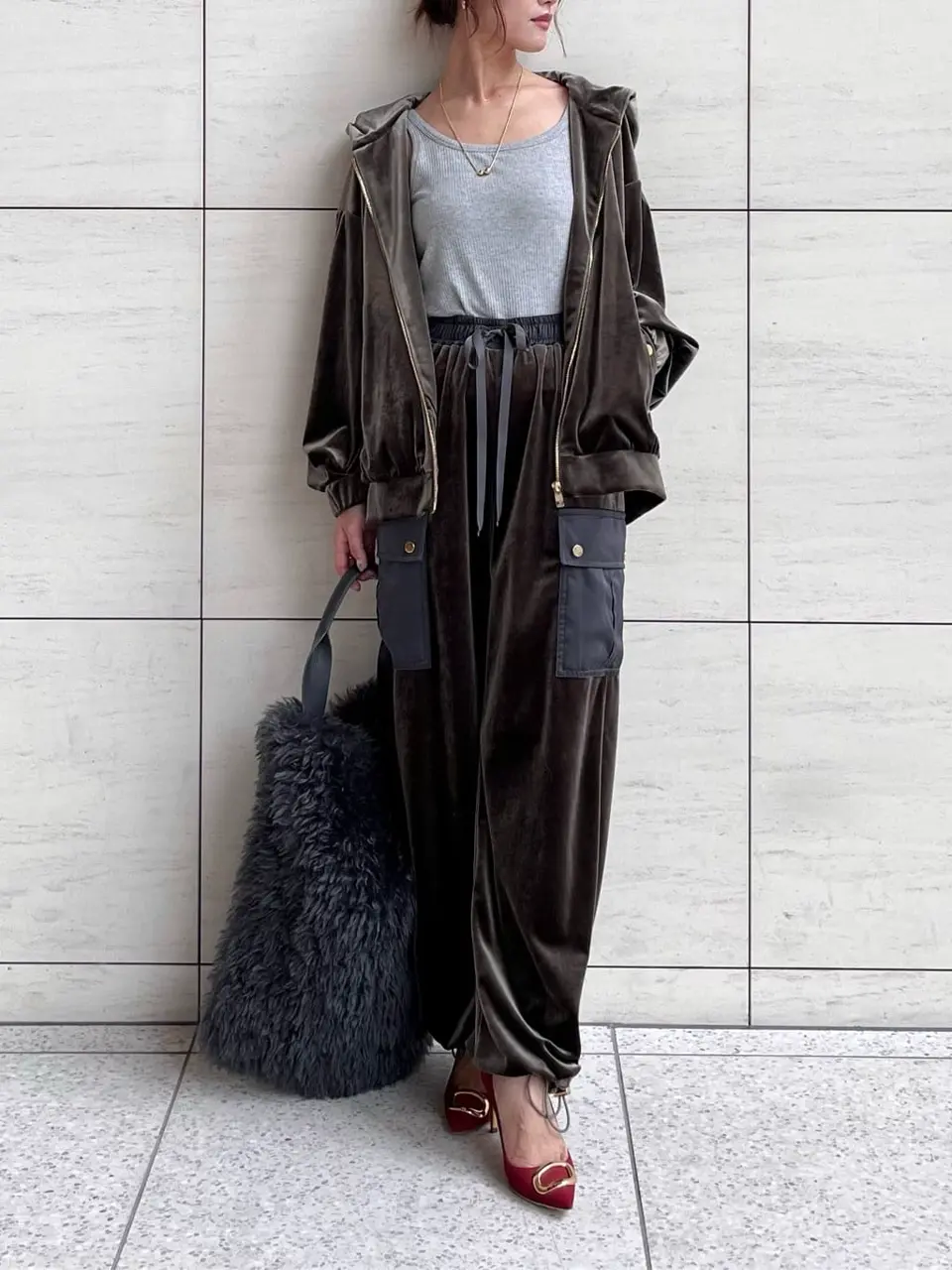 GRACE CONTINENTAL A.Kameyama コーディネート画像