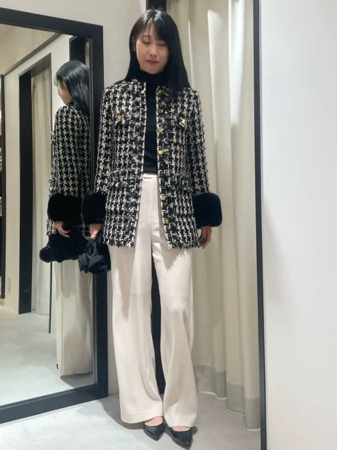 GRACE CONTINENTAL 端場　わかな コーディネート画像