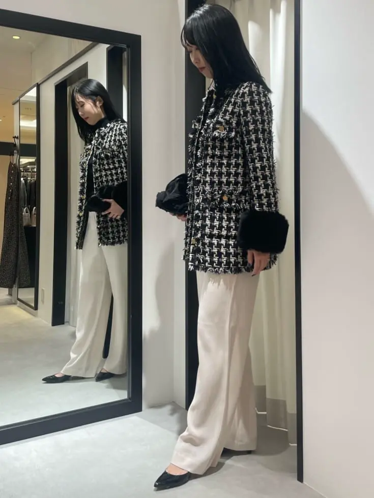 GRACE CONTINENTAL 端場　わかな コーディネート画像