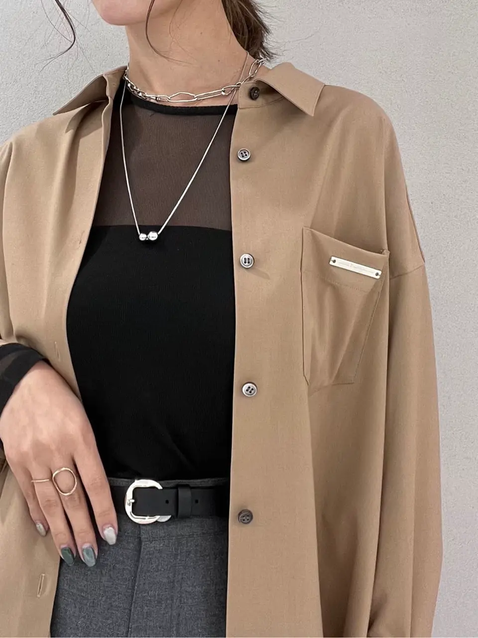 GRACE CONTINENTAL A.Kameyama コーディネート画像