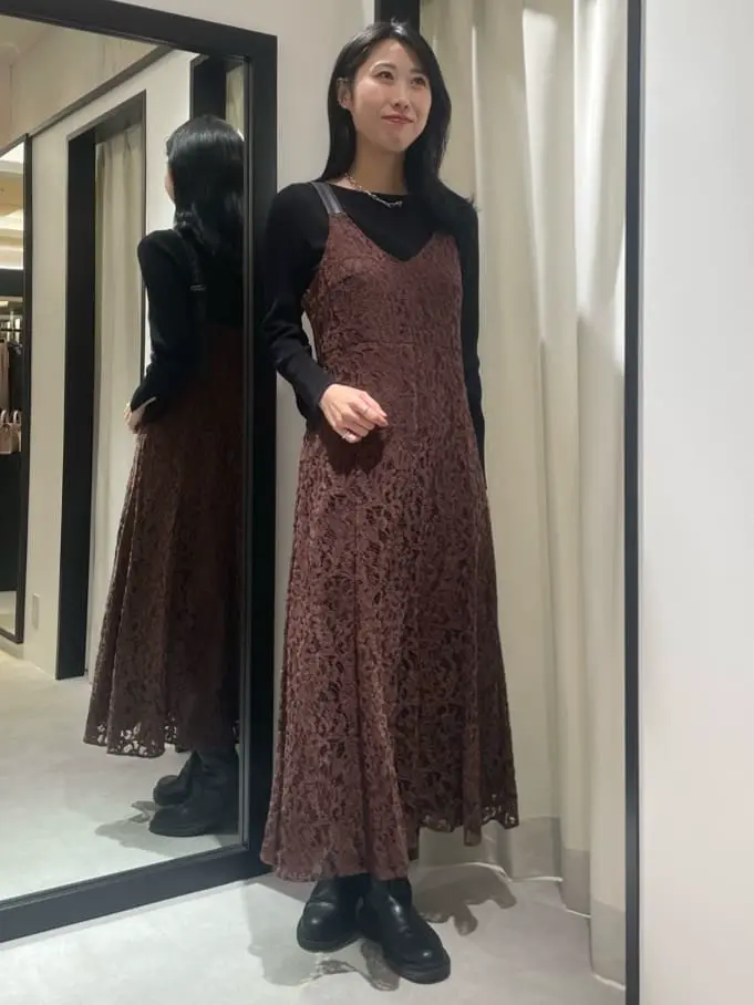 GRACE CONTINENTAL 端場　わかな コーディネート画像