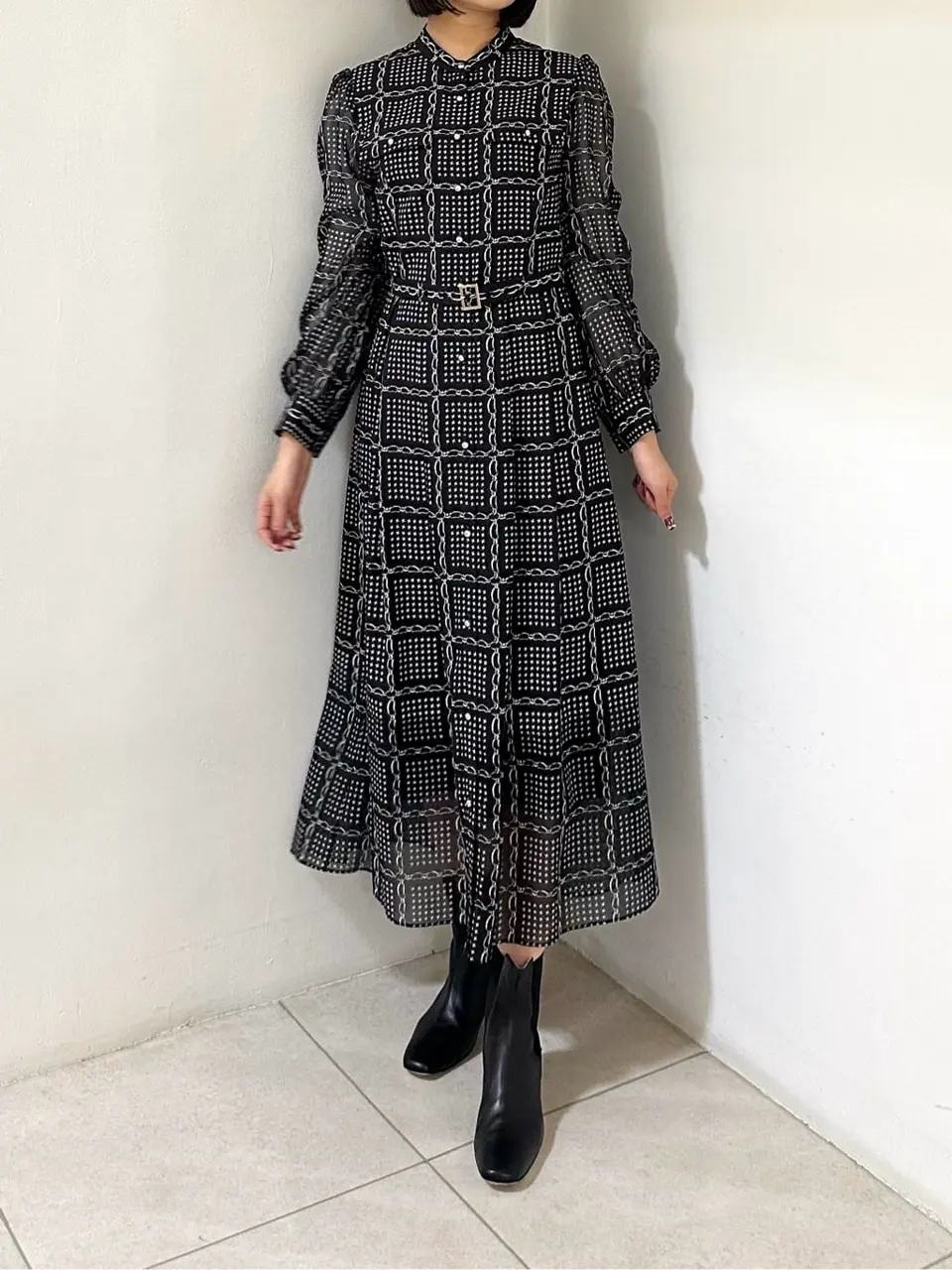 GRACE CONTINENTAL MORITA AI コーディネート画像