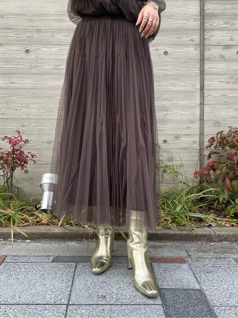 GRACE CONTINENTAL yoshi コーディネート画像