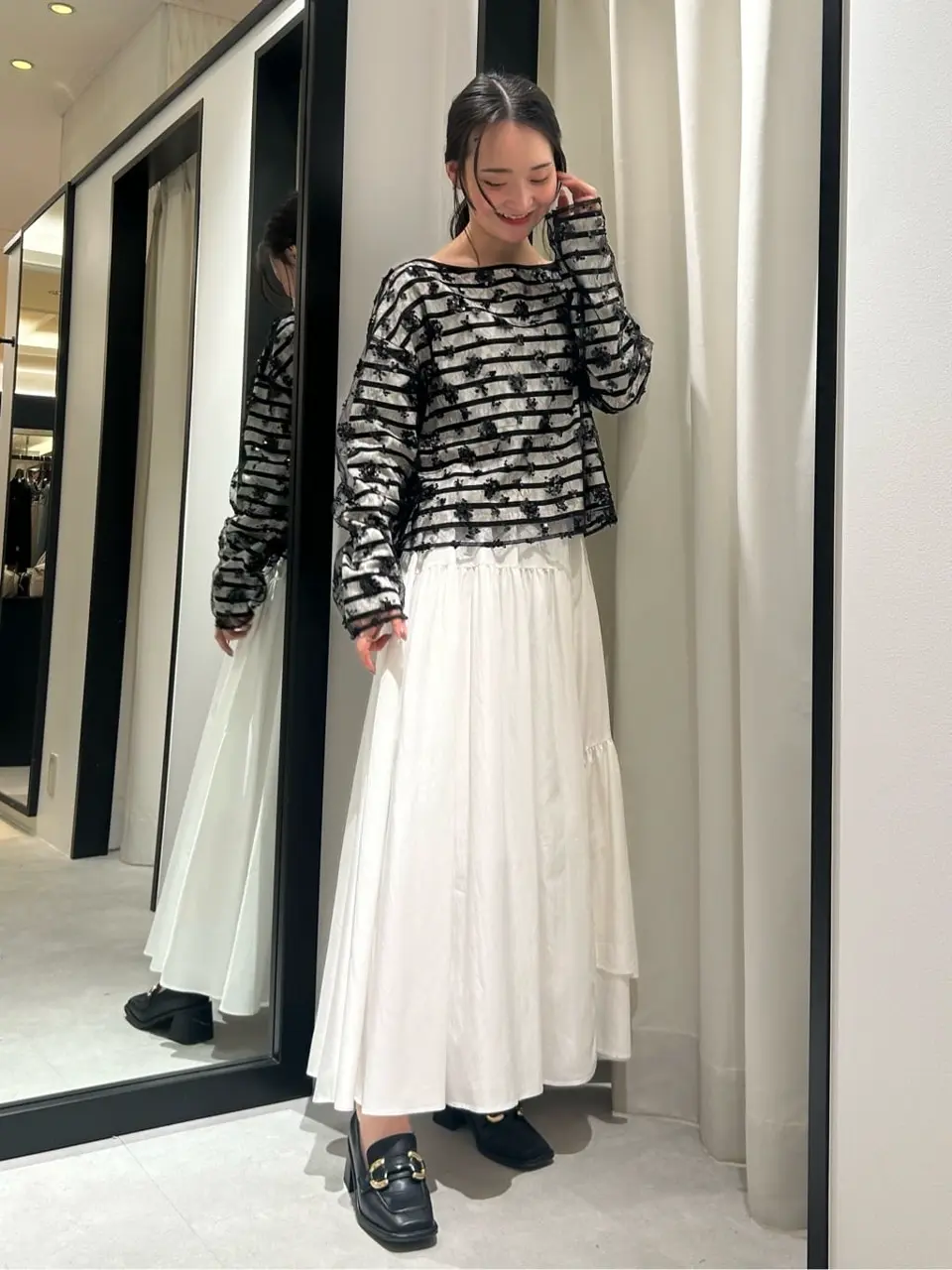 GRACE CONTINENTAL Nakatsu.m コーディネート画像