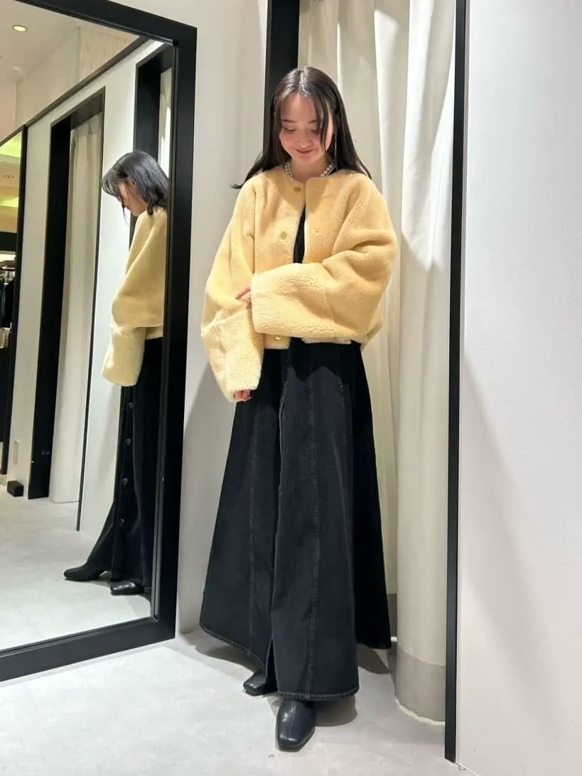 グレースクラス　ネイビー ノースリーブ ロングワンピース　サイズ38 デニムノースリーブロングワンピース / GRACE CONTINENTAL
