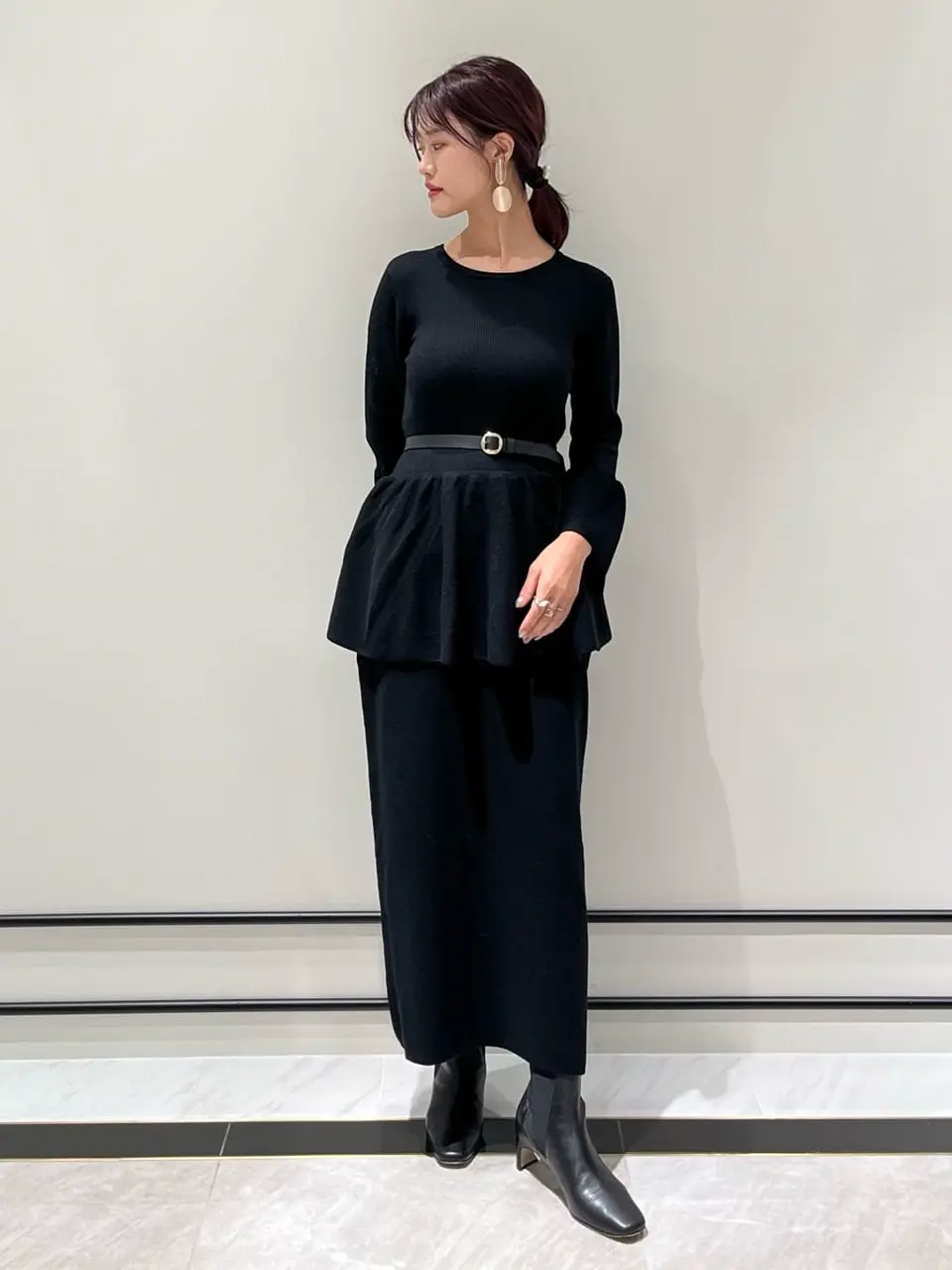 319 GRACE CONTINENTAL ワンピース　セットアップ　ペプラム 319 GRACE CONTINENTAL ワンピース セットアップ ペプラム