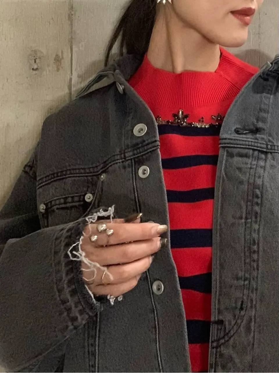 GRACE CONTINENTAL A.Kameyama コーディネート画像