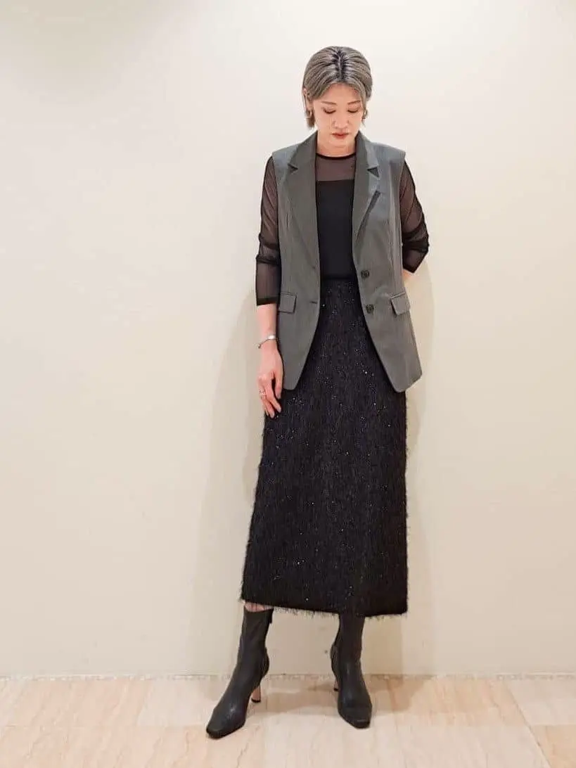 GRACE CONTINENTAL 今野　志保 コーディネート画像